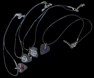 Guitar Pic Variety Necklace